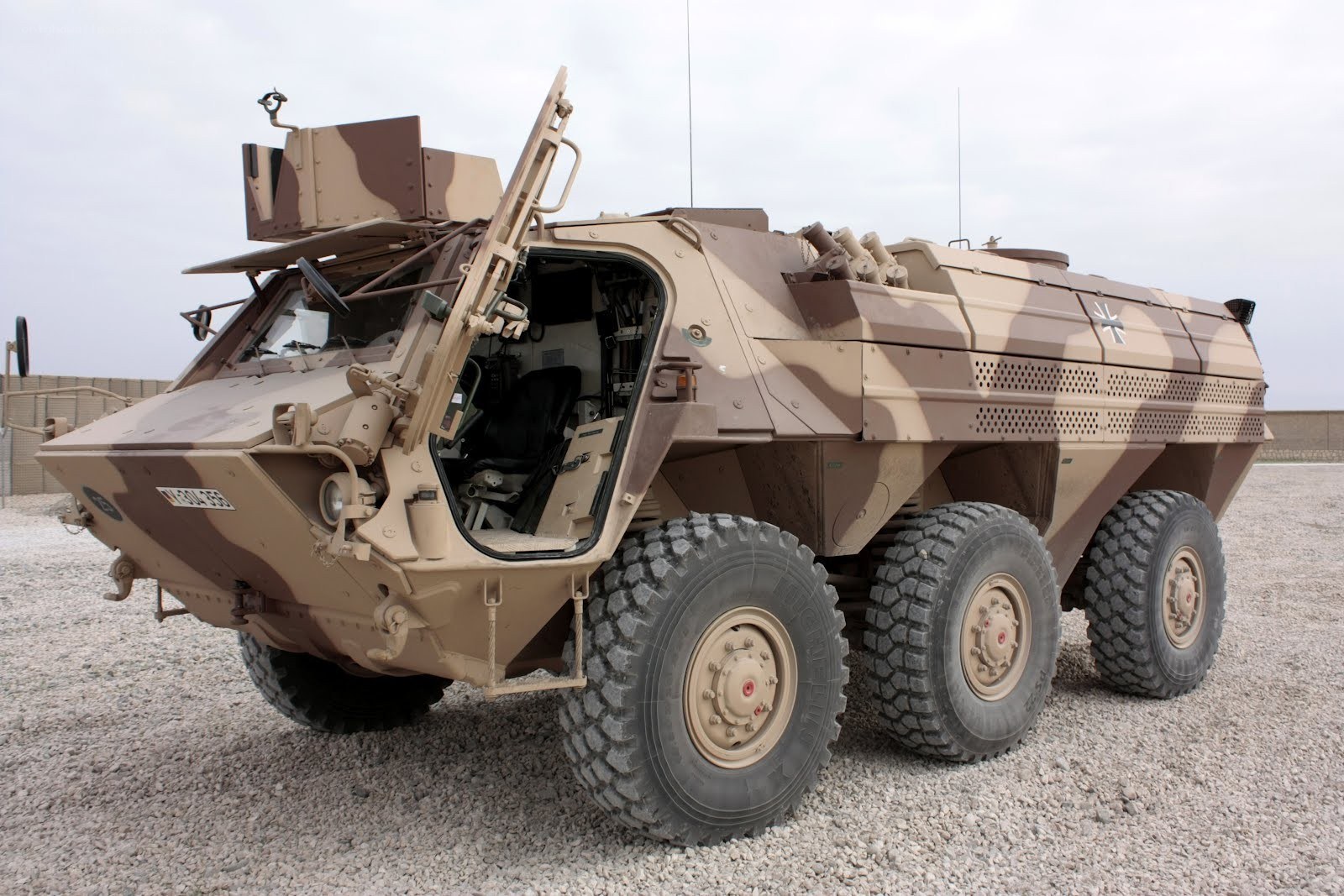 armored military vehicle