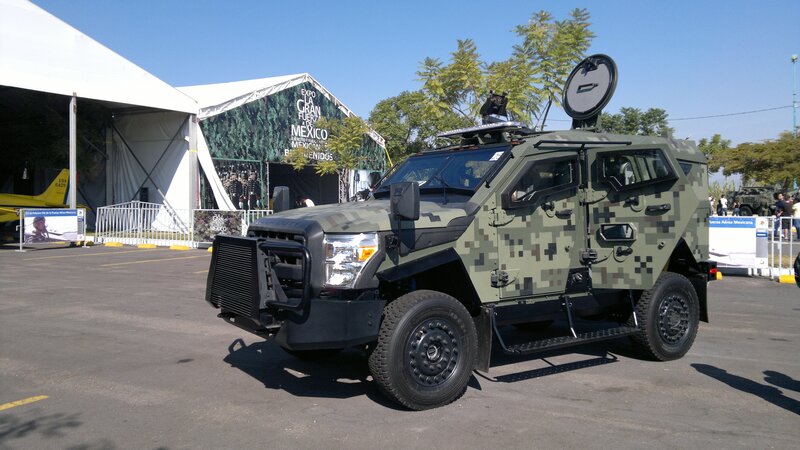 Armored Military Vehicle — Green, Outdoor, Afternoon