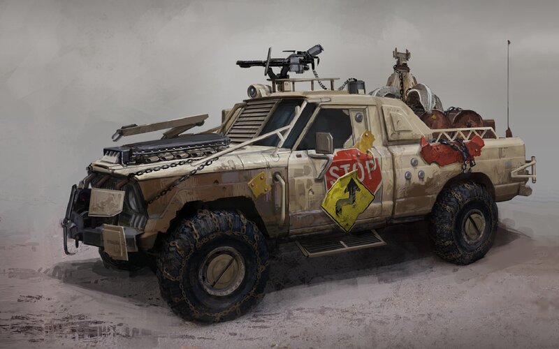 Armored Pickup Truck