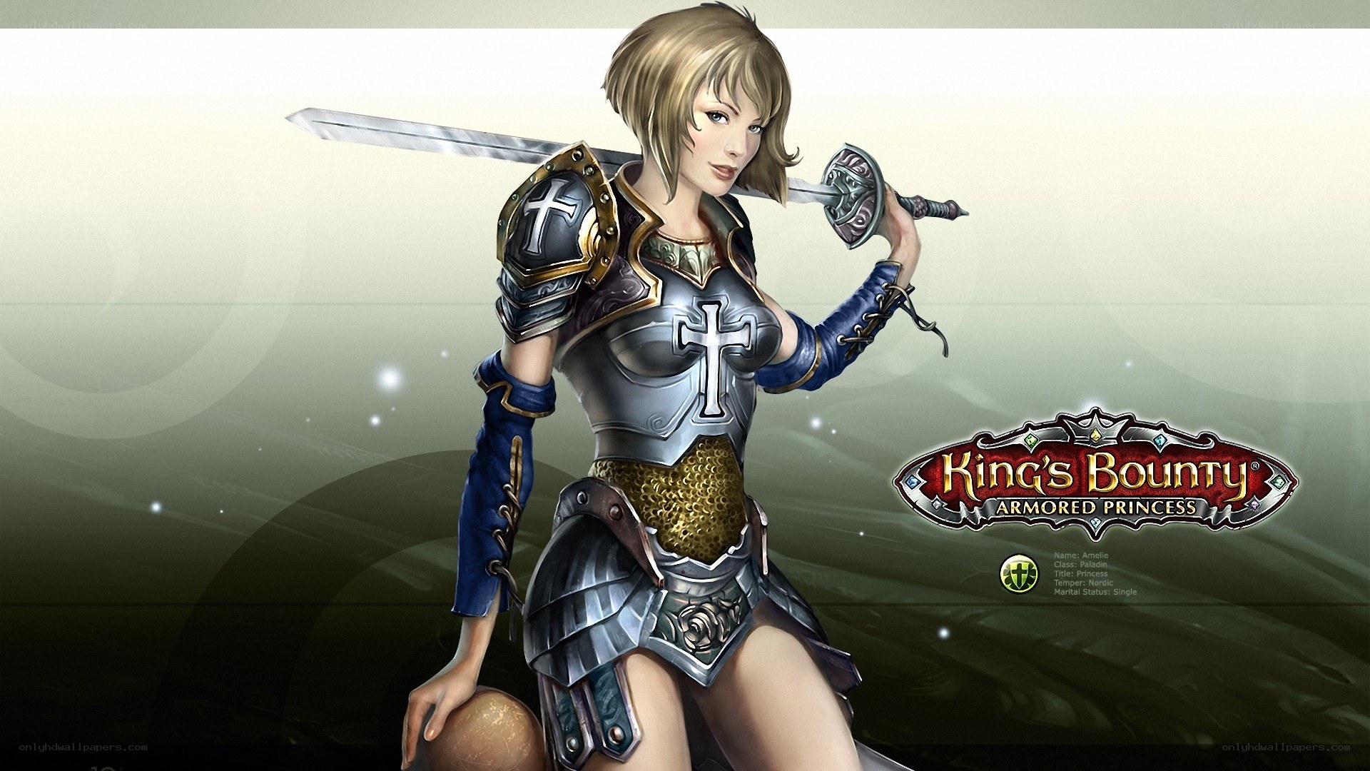 Armored Princess Character Art