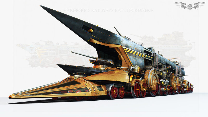 Armored Railway Battlecruiser