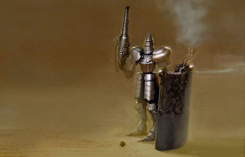 Armored Robot Soldier