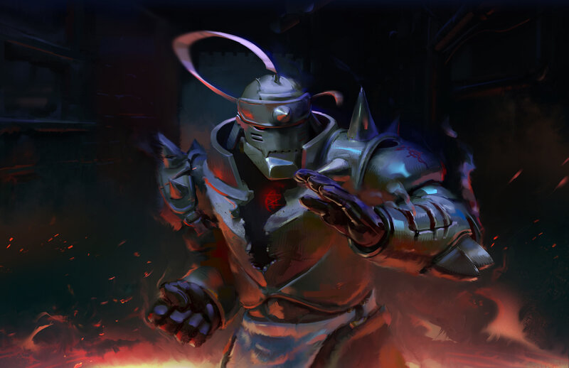 Armored Robot Warrior — Black