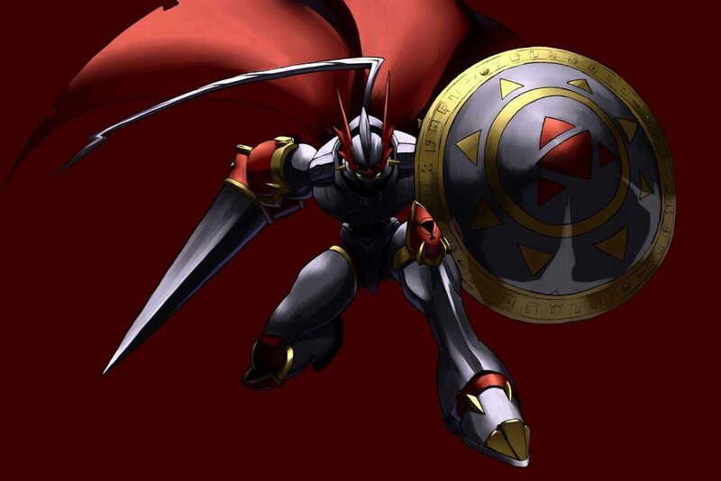 Armored Robot Warrior — Red