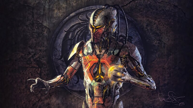 Armored Robotic Figure