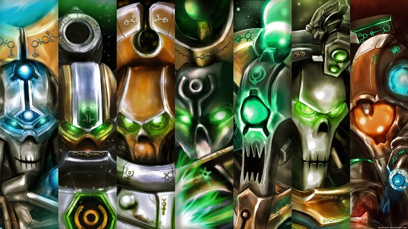 Armored Skull Characters
