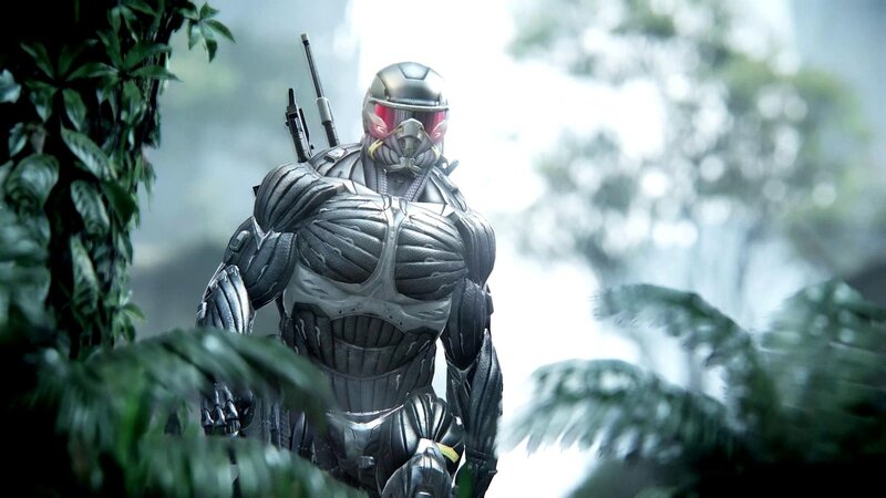 Armored Soldier in Jungle