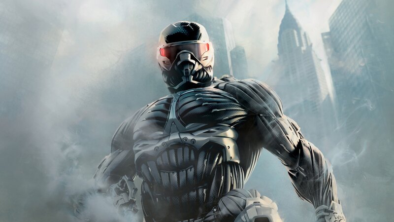 Armored Soldier in Smoke — Gray