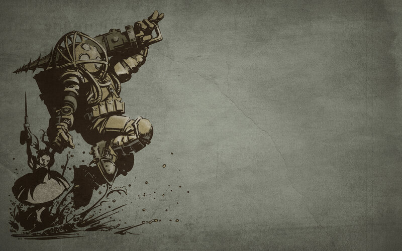 Armored soldier with child