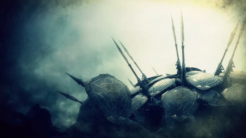 Armored Soldiers on Hill