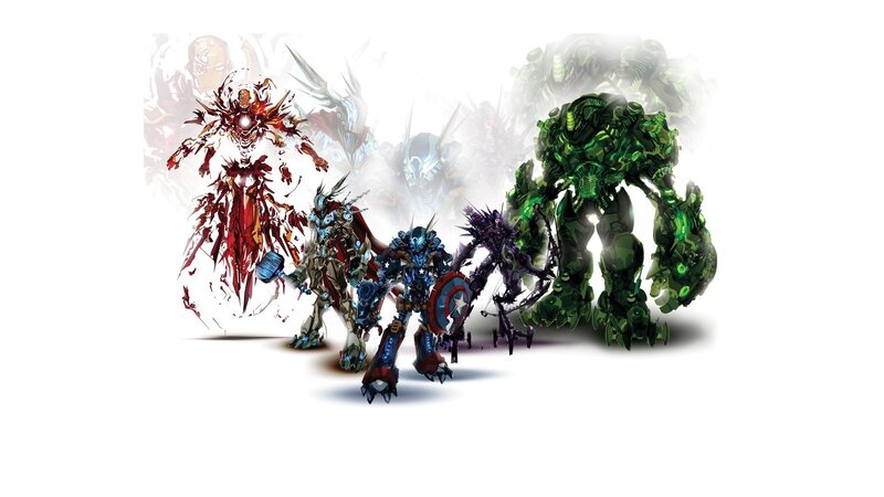 Armored Superhero Figures