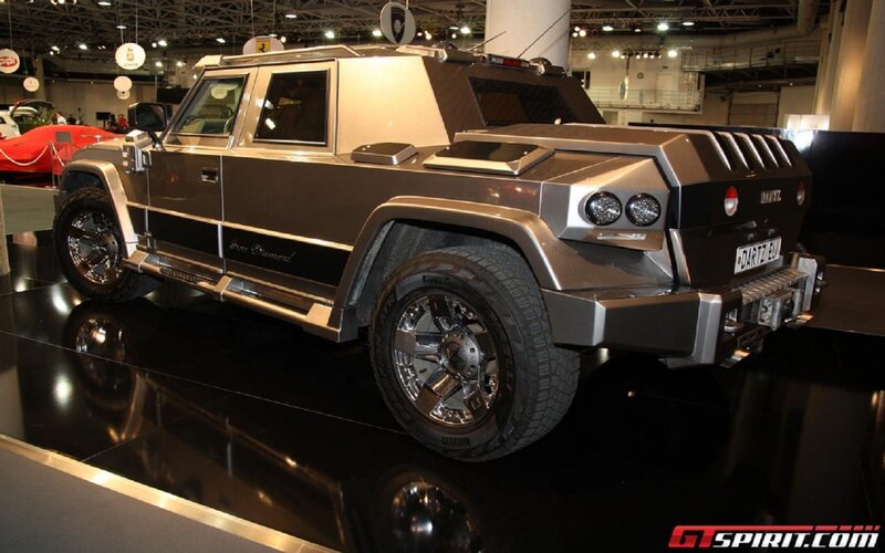 Armored SUV on Display
