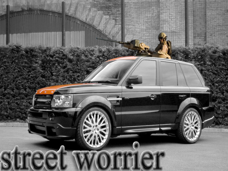 Armored SUV with Soldier