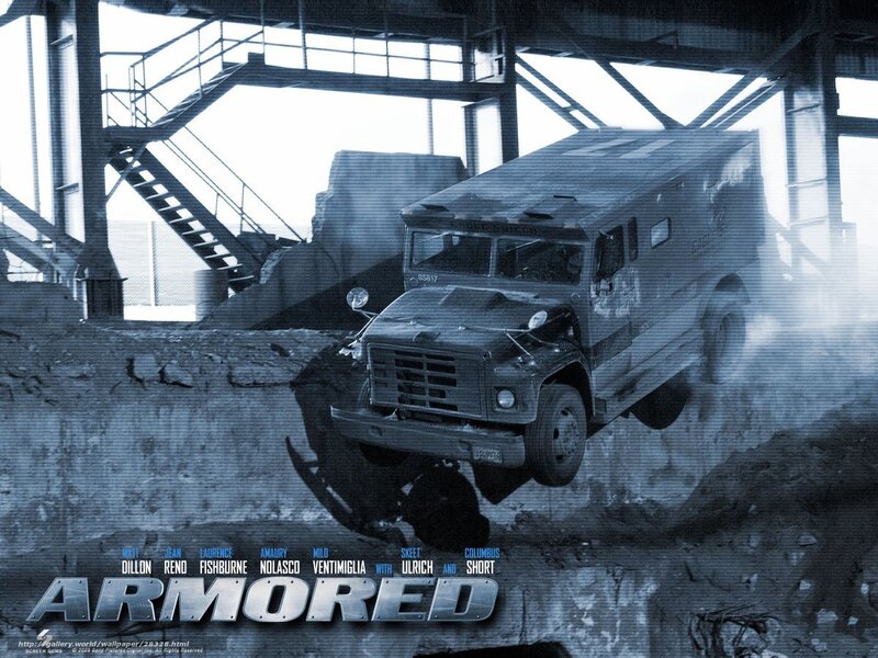 Armored Truck in Motion