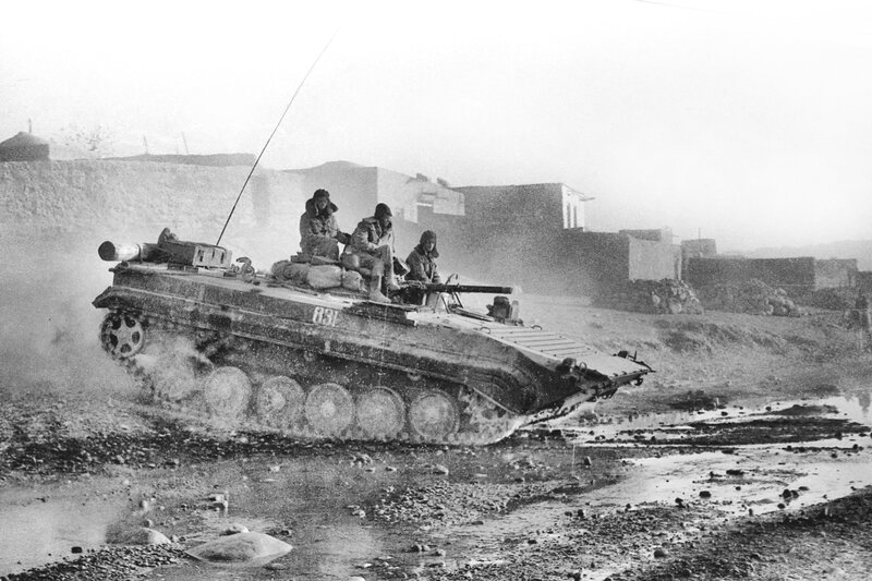 Armored Vehicle in Mud — Black