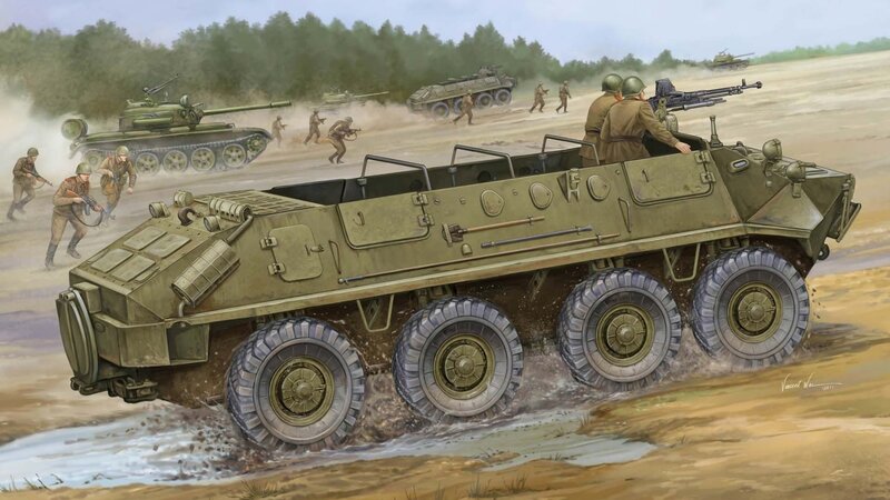 Armored Vehicle in Mud