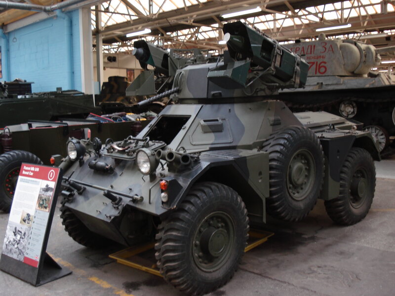 Armored Vehicle in Museum — Green