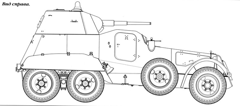 armored vehicle side view