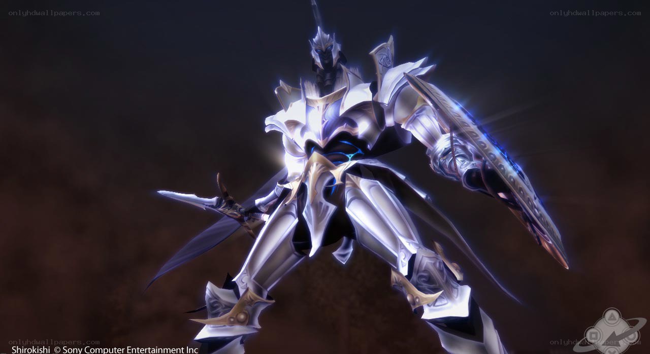 armored warrior character