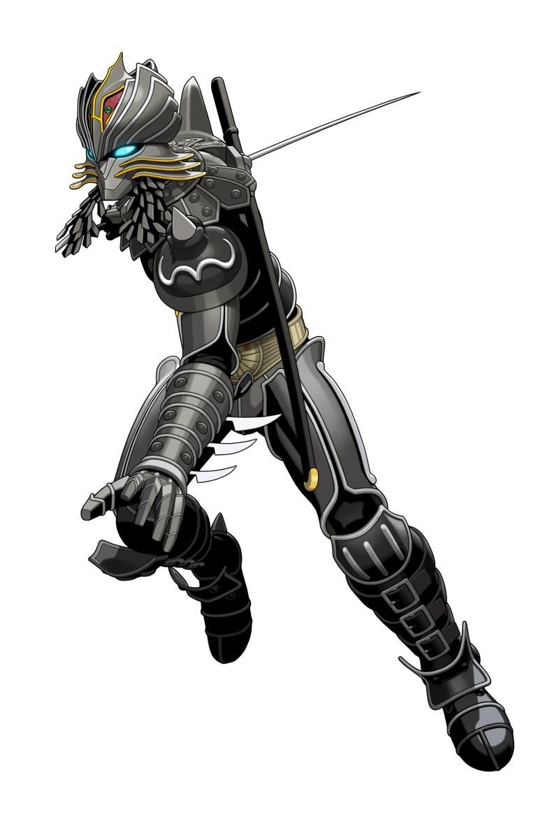 armored warrior character