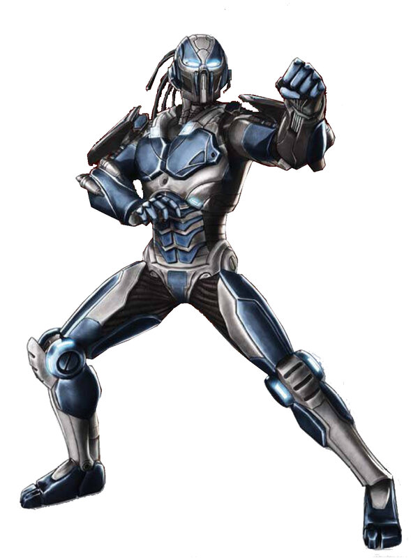 armored warrior character