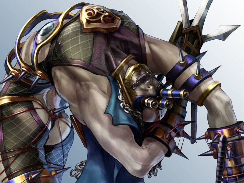 armored warrior character