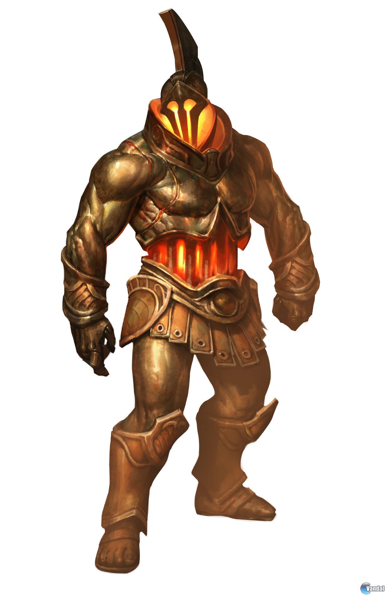 armored warrior concept art