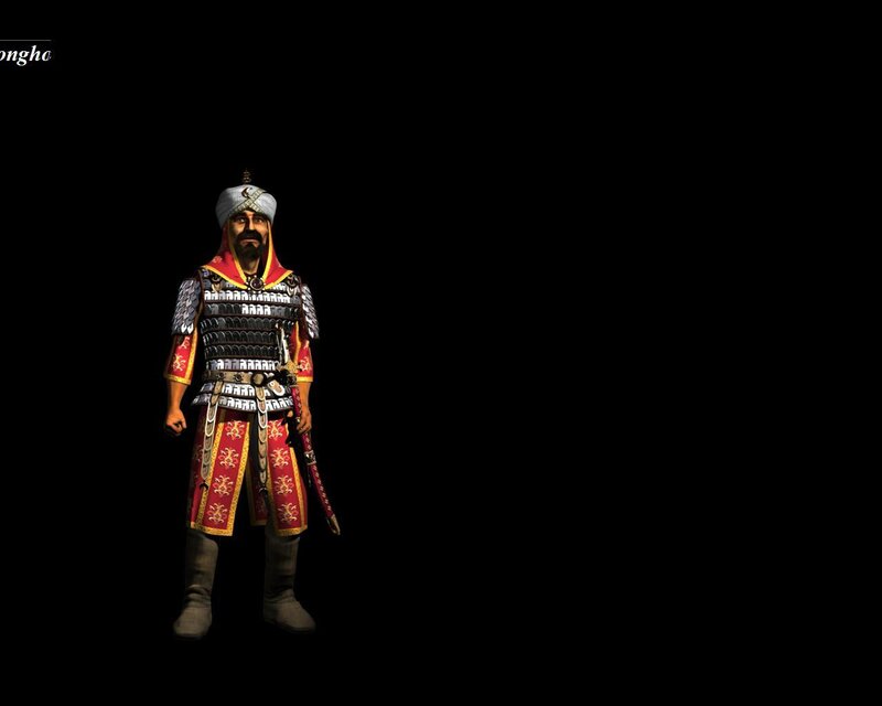 Armored Warrior Figure — Black, Dramatic, 3d Render