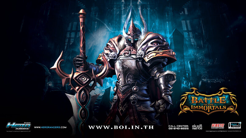 Armored Warrior Holding Staff