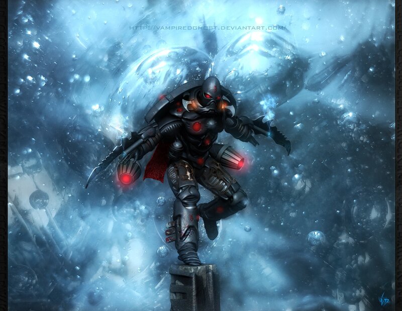 Armored Warrior in Ice