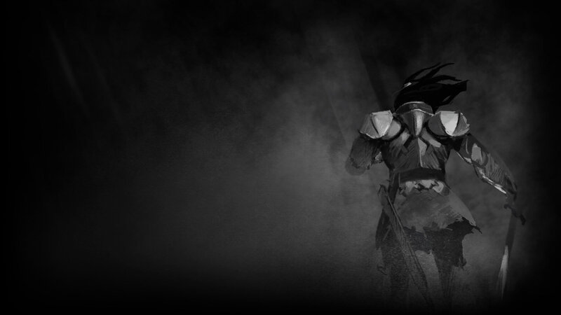 Armored Warrior in Mist