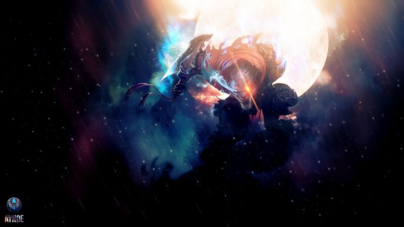 Armored Warrior in Space — Black