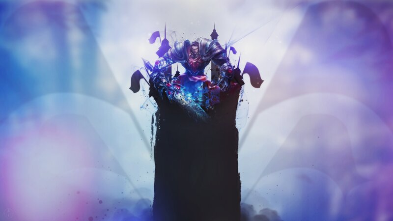 Armored Warrior on a Pillar