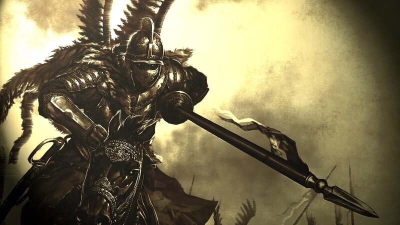 Armored Warrior on Horse — Brown, Dramatic, Digital Art