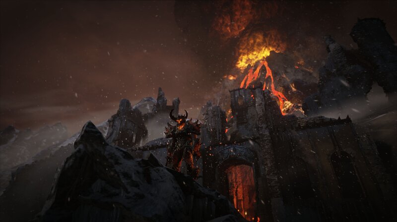 Armored Warrior on Ruins