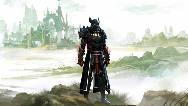 Armored Warrior Standing — Black