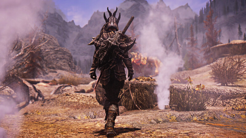 Armored Warrior Walking — Brown
