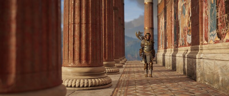 Armored Warrior Walking