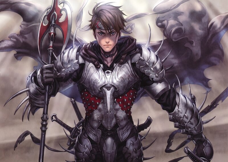 Armored Warrior with Axe — Gray