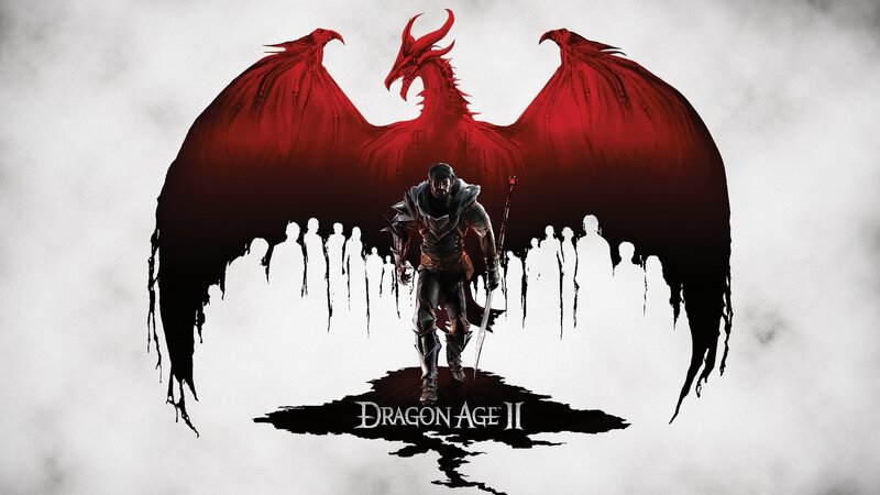 Armored Warrior with Dragon — Red, Dramatic, Digital Art
