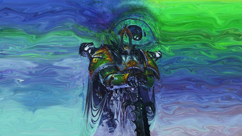 Armored Warrior with Eye