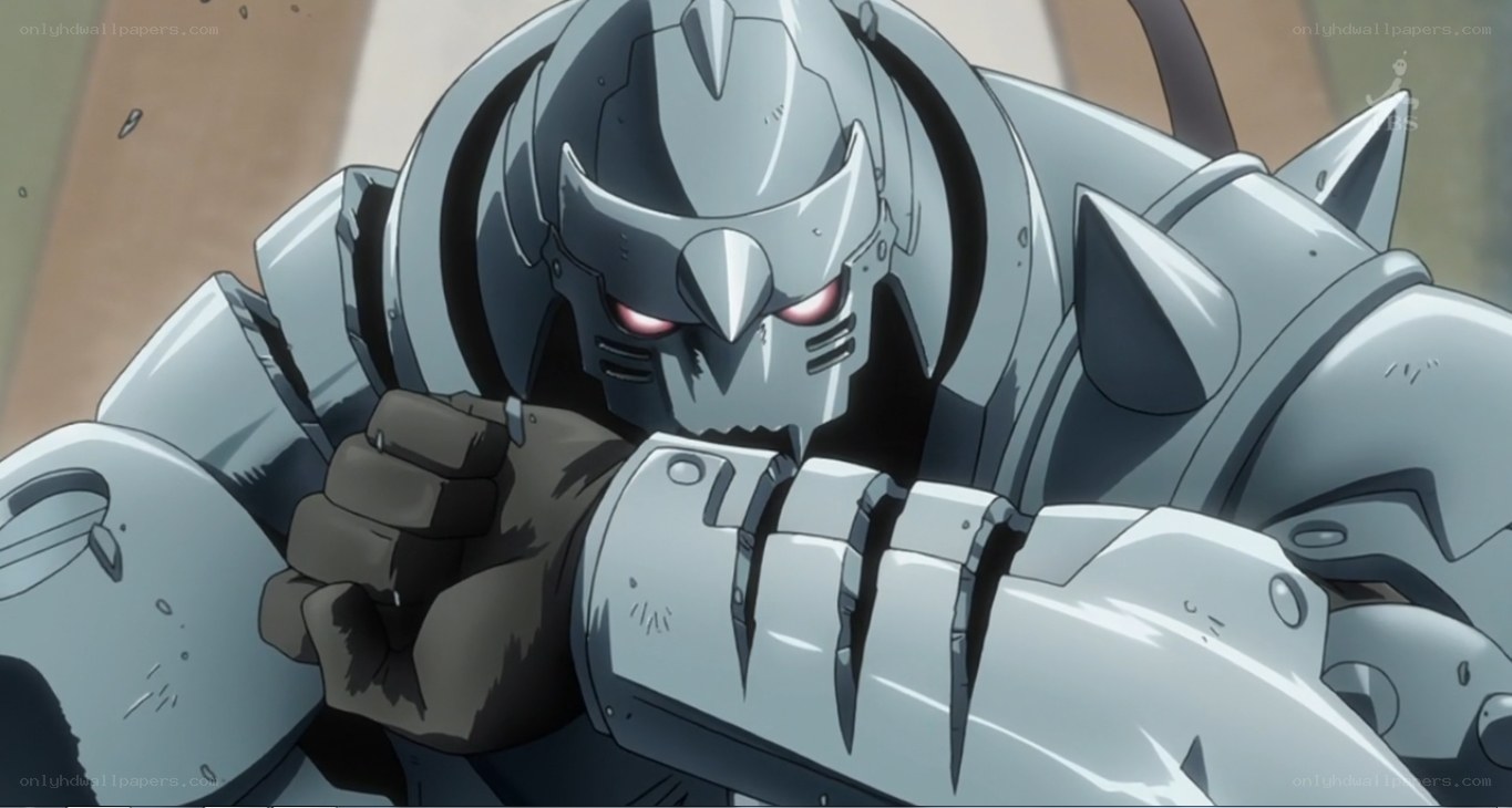 armored warrior with glowing eyes