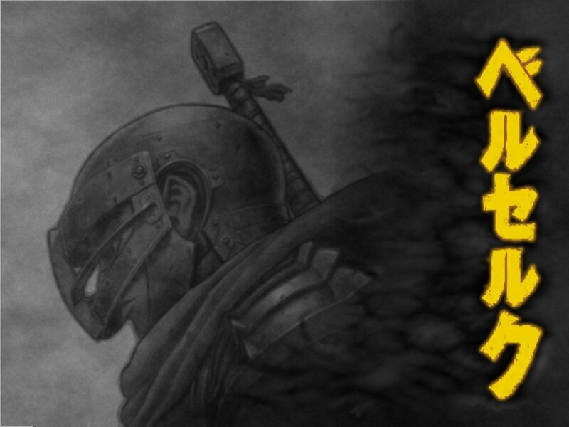 armored warrior with hammer