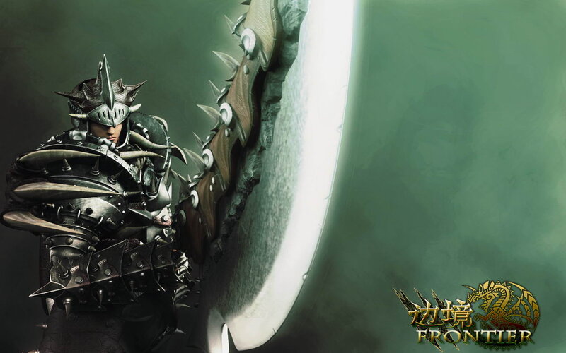 armored warrior with large blade