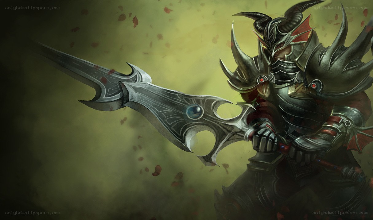 armored warrior with large sword