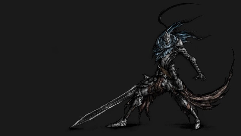 armored warrior with long sword