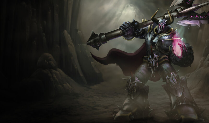 armored warrior with massive weapon