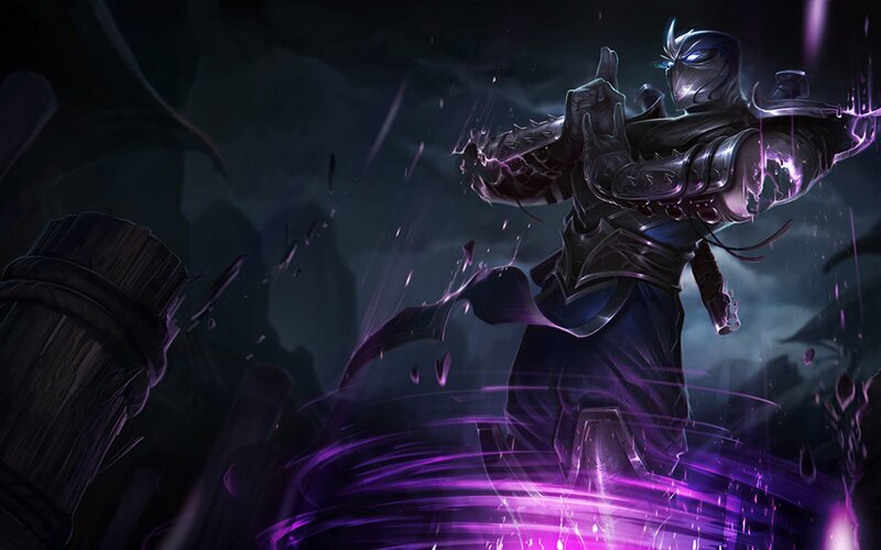 Armored Warrior with Purple Energy