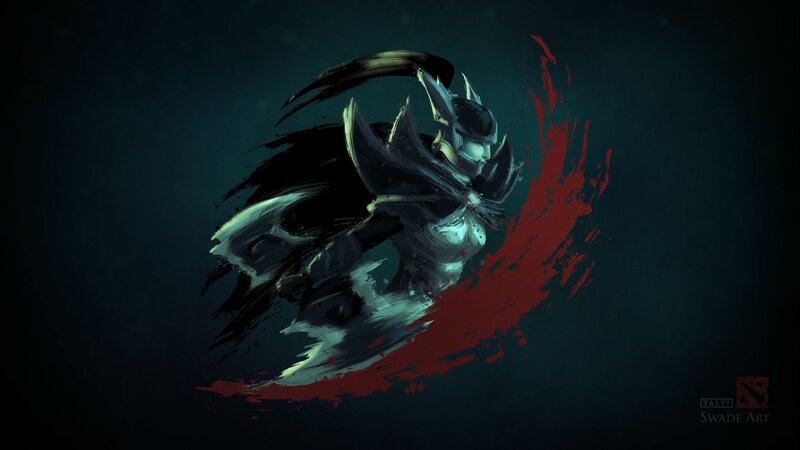 Armored Warrior with Red Splash