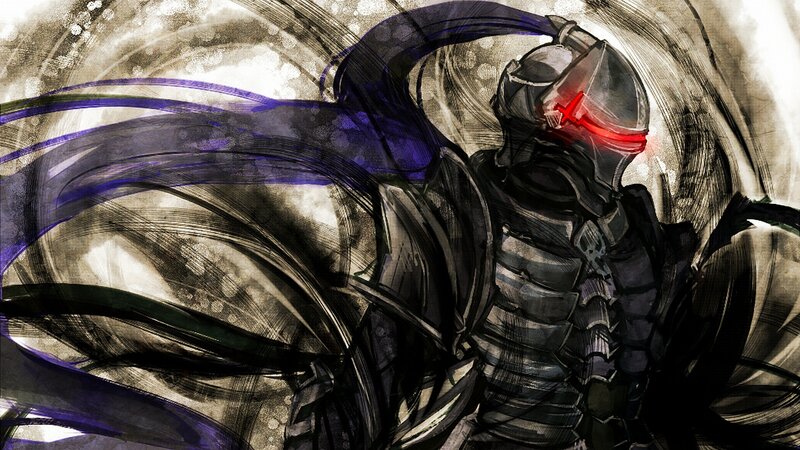 Armored Warrior with Red Visor